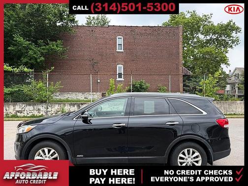 Ebony Black 2016 Kia Sorento LX