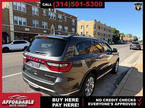 Granite Metallic Clearcoat 2017 Dodge Durango Citadel