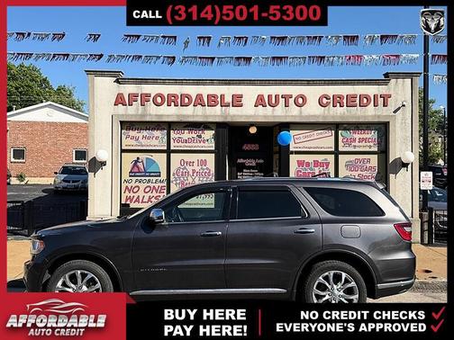 Granite Metallic Clearcoat 2017 Dodge Durango Citadel
