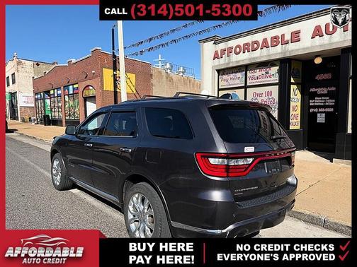 Granite Metallic Clearcoat 2017 Dodge Durango Citadel