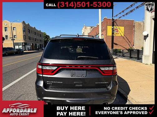 Granite Metallic Clearcoat 2017 Dodge Durango Citadel