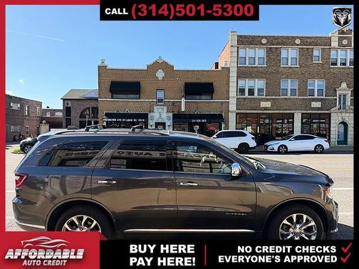 Granite Metallic Clearcoat 2017 Dodge Durango Citadel