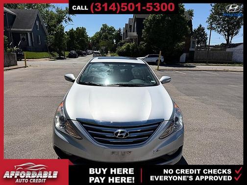 Silver 2014 Hyundai SONATA SE 2.0T