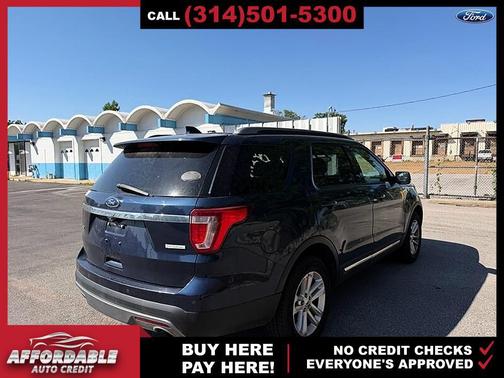 Blue Jeans 2017 Ford Explorer XLT