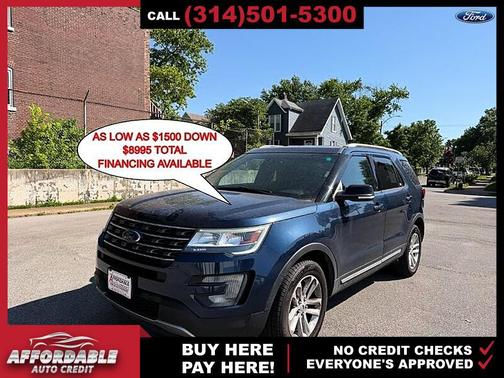Blue Jeans 2017 Ford Explorer XLT