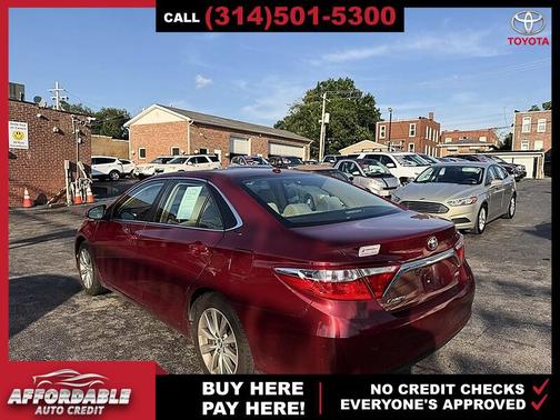 Ruby Flare Pearl 2016 Toyota Camry XLE