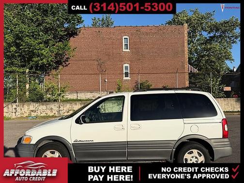 Arctic White 2000 Pontiac Montana V16