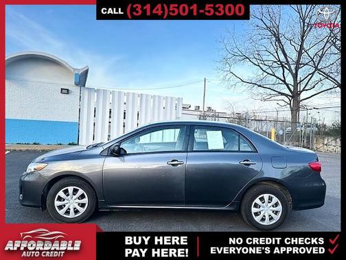 Magnetic Gray Metallic 2011 Toyota Corolla LE