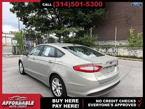 Magnetic Metallic 2015 Ford Fusion SE