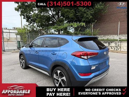 Caribbean Blue 2017 Hyundai TUCSON Value