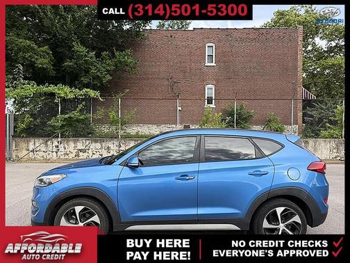 Caribbean Blue 2017 Hyundai TUCSON Value