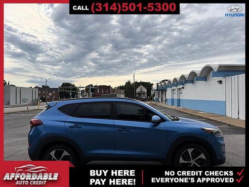 Caribbean Blue 2017 Hyundai TUCSON Value