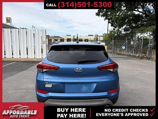 Caribbean Blue 2017 Hyundai TUCSON Value
