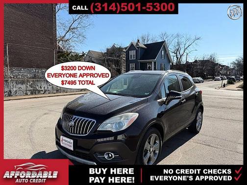 Cocoa Silver Metallic 2014 Buick Encore Convenience