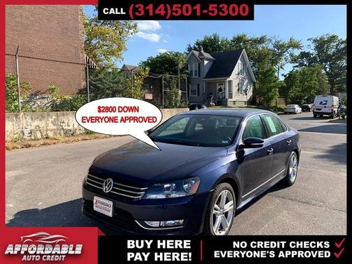 2015 Volkswagen Passat 1.8T Auto SE w/Sunroof & Nav