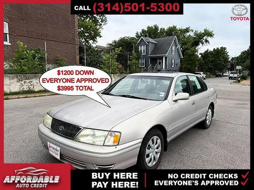Vintage Rose Metallic 1998 Toyota Avalon XLS