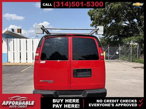 Dark Toreador Red 2014 Chevrolet Express 3500 Work Van