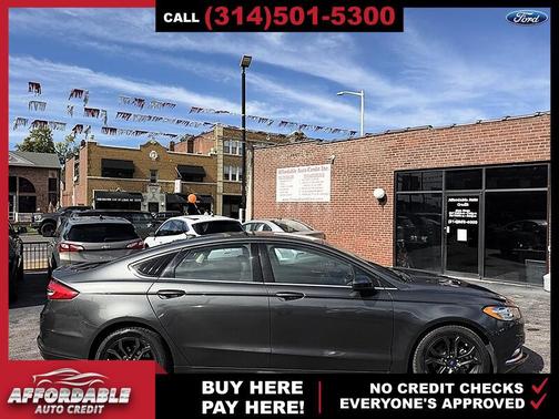 Magnetic 2018 Ford Fusion SE