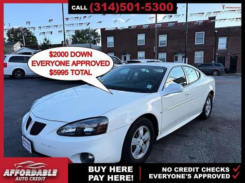 Ivory White 2008 Pontiac Grand Prix Base