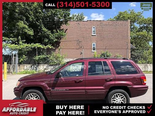 Burgundy 2003 Jeep Grand Cherokee Limited