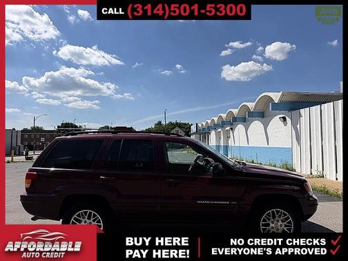 Burgundy 2003 Jeep Grand Cherokee Limited