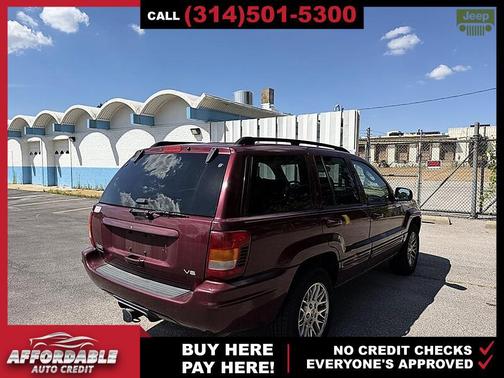 Burgundy 2003 Jeep Grand Cherokee Limited