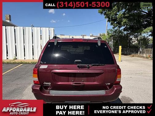 Burgundy 2003 Jeep Grand Cherokee Limited