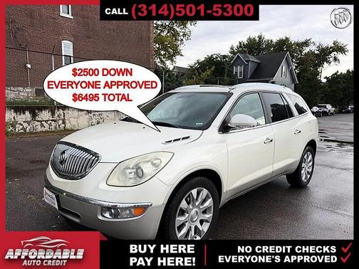 White Opal 2012 Buick Enclave Premium