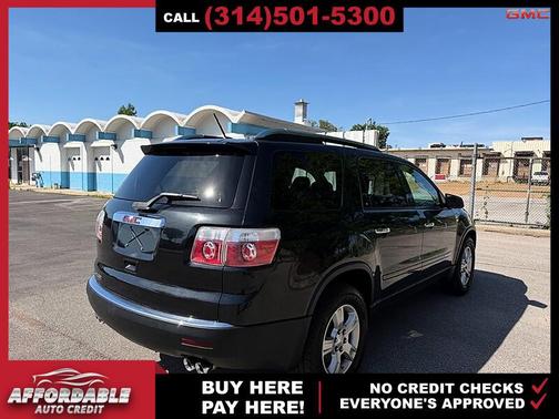Carbon Black Metallic 2008 GMC Acadia SLE-1