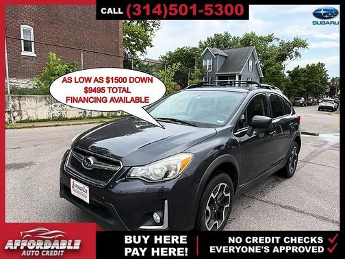 Crystal Black Silica 2016 Subaru Crosstrek 2.0i Premium