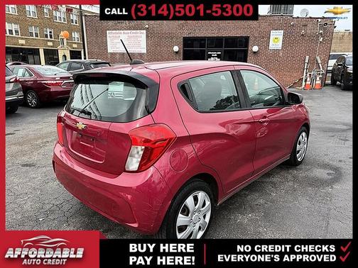 Red Hot 2020 Chevrolet Spark LS