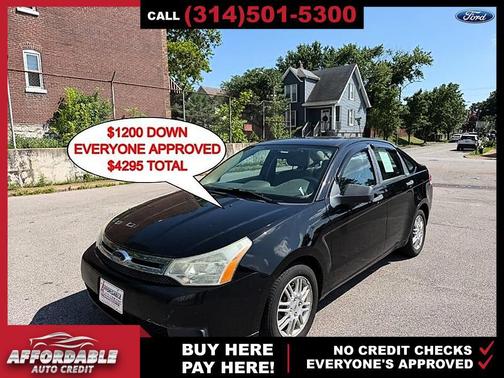 Ebony 2010 Ford Focus SE