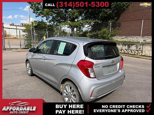 Silver Ice Metallic 2018 Chevrolet Spark 1LT
