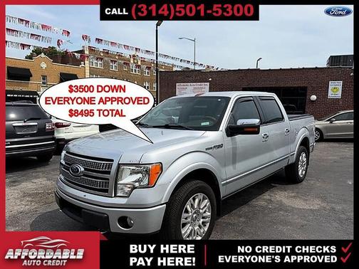Ingot Silver 2010 Ford F-150 Platinum
