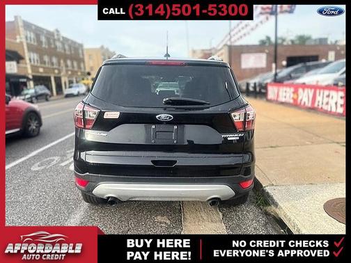 Shadow Black 2017 Ford Escape Titanium