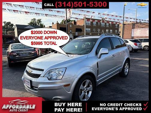 Silver Ice Metallic 2014 Chevrolet Captiva Sport LT