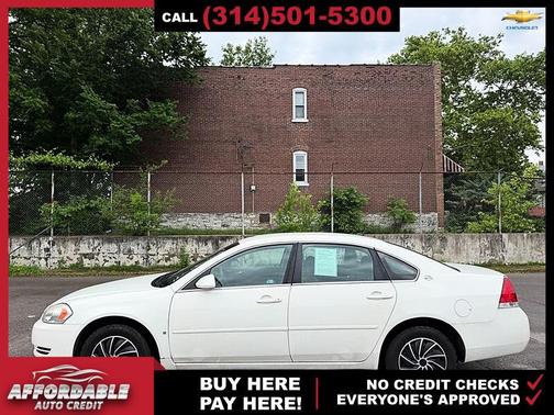 White 2007 Chevrolet Impala LS