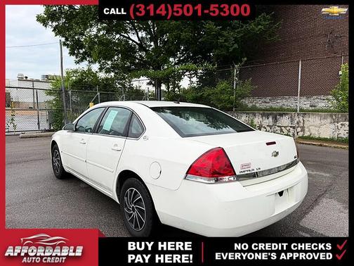 White 2007 Chevrolet Impala LS