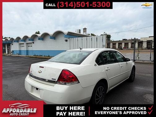 White 2007 Chevrolet Impala LS