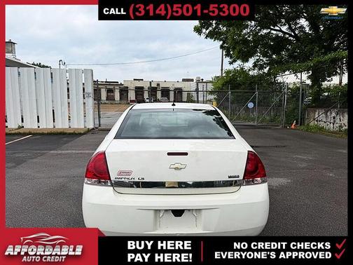 White 2007 Chevrolet Impala LS