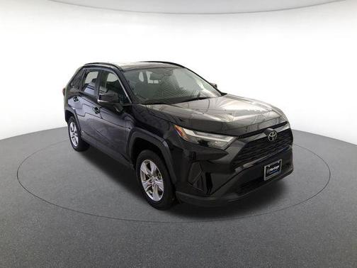 Midnight Black Metallic 2025 Toyota RAV4 Hybrid XLE