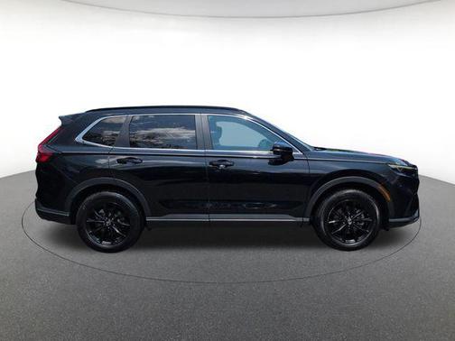 Crystal Black Pearl 2025 Honda CR-V Hybrid Sport AWD
