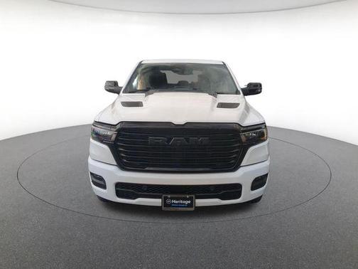 Bright White Clearcoat 2025 RAM 1500 Laramie