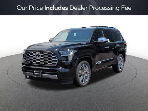 Midnight Black 2026 Toyota Sequoia Capstone
