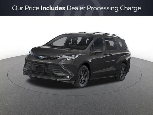 Midnight Black Metallic 2026 Toyota Sienna Woodland Edition