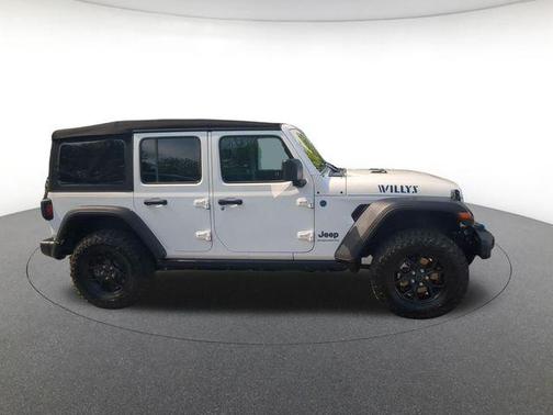Bright White Clearcoat 2024 Jeep Wrangler 4xe Willys