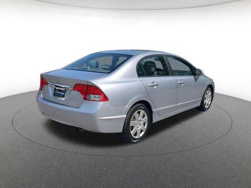 Alabaster Silver Metallic 2009 Honda Civic LX