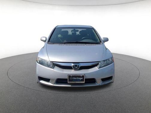 Alabaster Silver Metallic 2009 Honda Civic LX