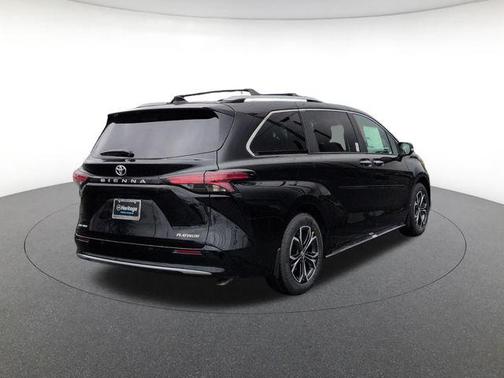 Midnight Black Metallic 2026 Toyota Sienna Platinum