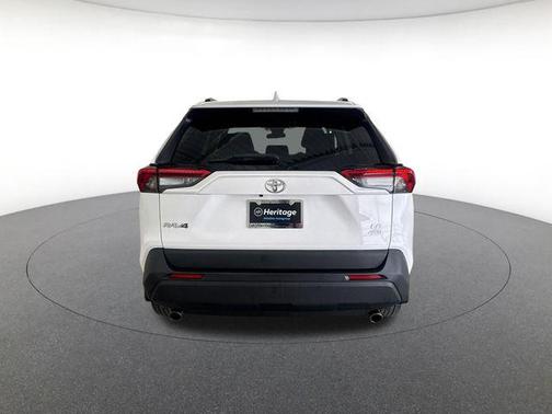 Super White 2019 Toyota RAV4 LE